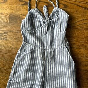 Rachel by Rachel Roy linen Jumpsuit 0 XS